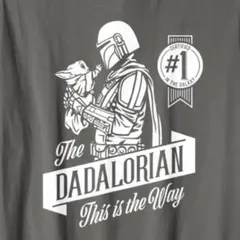 【スター・ウォーズ 】マンダロリアン　新品Tシャツ　サイズL チャコールグレー