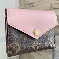 未使用品　ポルトフォイユ・ゾエ　ピンク おり財布 ルイヴィトン