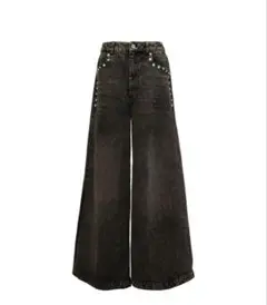 jentlouis Studded Baggy Denim Pants Mサイズ
