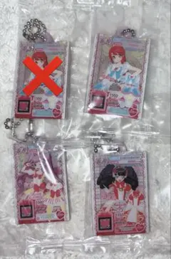 アイカツ! ×プリパラ だれでもアクリルチャーム　3点セット