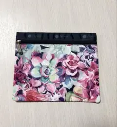 未使用✨レスポートサックお花柄エレガントポーチ