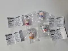 日清　カップヌードル　めじるしチャーム　4個セット