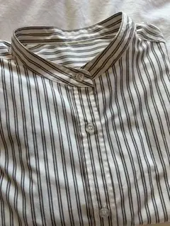 【お値下げ】チャオパニック　ストライプ長袖シャツ