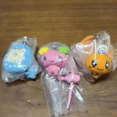 たまごっち　カラフルマルチチャーム　ケーたま/ふらわっち/めめっち