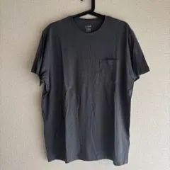 J.CREW ポケットTシャツ ダークグレー Lサイズ