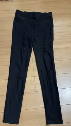 レディース　ダメージ　レギンスパンツ