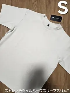【DESCENTE】I/O ストレッチツイルハーフスリーブスリムTシャツのサムネイル