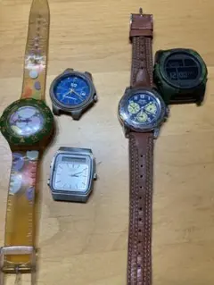 腕時計　5個まとめ売り　SEIKO など　ジャンク品含む　バンドなし