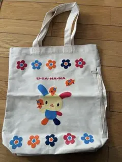 新品 ウサハナ ビニール バッグ 大容量 激レア 立体ウサハナ サンリオ 当時物 新品 ウサハナ ビニール バッグ 大容量 激レア 立体ウサハナ