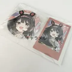 にじさんじ　誕生日グッズ　箔押し　缶バッジ　チェキ風カード　月ノ美兎　2025