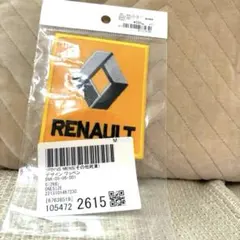 【新品未使用】RENAULTワッペン　黄色１枚　アメカジ　おしゃれ