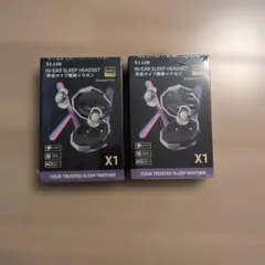 SLUB X1 ワイヤレスイヤホン 本体 耳栓タイプ 睡眠用　2個セットのサムネイル