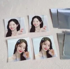 Apieu TWICE DAHYUN ホログラム ステッカー シール 4枚セット