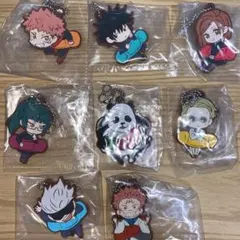 呪術廻戦　キャラばんちょうこう　ラバーマスコット　8種類