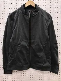 MICHEL KLEIN 古着 襟ダブル ハイネック ジップアップジャケット