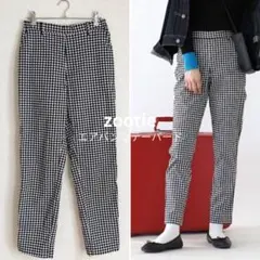 ズーティー zootie パンツ テーパード ギンガムチェック エアパンツ L