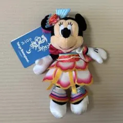 新品！彩涼華舞ミニー　ぬいぐるみバッジ