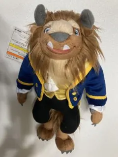 美女と野獣＊野獣＊ぬいぐるみバッジ＊東京ディズニーランド