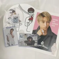 AAA 與真司郎セット トレカ コースター PPうちわ