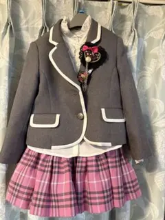 120サイズ　女の子 フォーマルセットアップ ふんわりスカート 発表会 結婚式