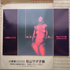 【値下げ】松山サダ子展 小惑星エロス2 図録 2006年
