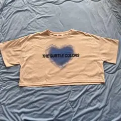 PINK-latte クロップドTシャツ Lサイズ