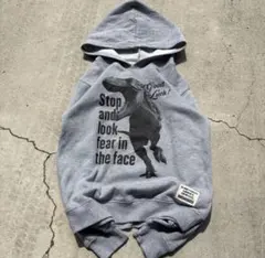 HOODIE パーカー グレー Y2K archive 00sのサムネイル