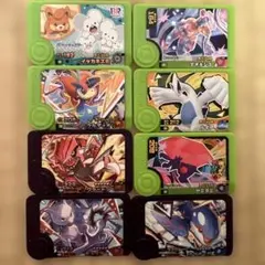 ポケモンフレンダ スーパートレジャーピック 8枚セット ミュウツー グラードン