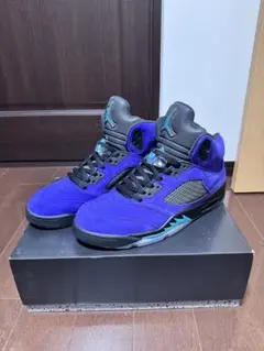 Air Jordan 5 パープルスエードのサムネイル