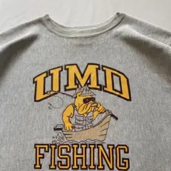 美品 キャラクター ブルドッグ 80's90's チャンピオン リバースウィーブ