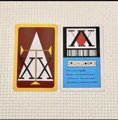 ハンターハンター HUNTER × HUNTER ライセンスカード 2枚セット