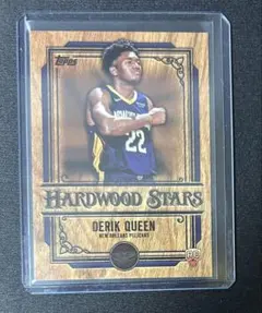 derik queen RC topps hardwood stars sp