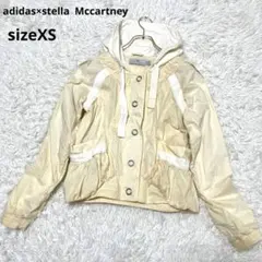 アディダス×ステラマッカートニー  ジップパーカージャケット　レース　XS
