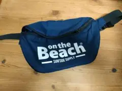 Beach ウエストバッグ、ネイビー