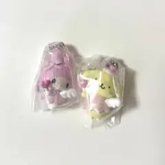 サンリオ　夢見るエンジェルスイング　ガチャ　マイメロ　ポムポムプリン