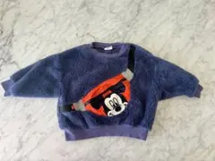 ブリーズ　ミッキー ボアトレーナー