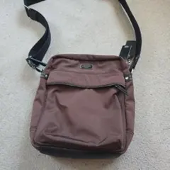 COACH ナイロン ショルダーバッグ ブラウンのサムネイル