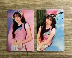 LE SSERAFIM CRAZY トレカ カズハ 04, 09