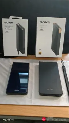 SONY ウォークマン A-105 NW-A105 純正ケース付き ウォークマンA105、ケース類、当店店頭展示中。 | 店長のつぶやき日記