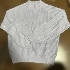 GU タートルニット　パープル