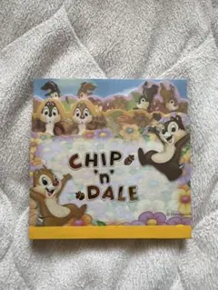 ディズニー チップとデール ダイカットメモ帳 メモパッド