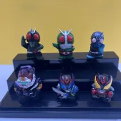 仮面ライダー フィギュア 6体セット
