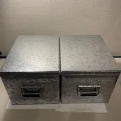 無印良品トタンボックス大2個セット