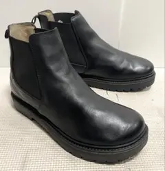 BIRKENRSTOCK ビルケンシュトック　サイドゴアブーツ39レザー黒のサムネイル