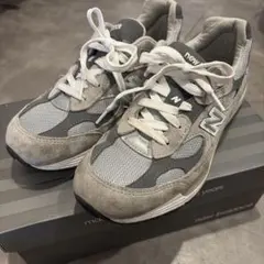 【未使用】ニューバランス 992 グレー 24.5 2026年最新】new balance 992 24.5の人気アイテム - メルカリ