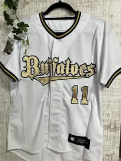 新品未開封　オリックスバファローズ　石川亮選手　開幕シリーズゴールドユニフォーム 新品未開封 オリックスバファローズ 石川亮選手 開幕シリーズ