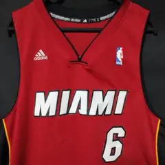 アディダス adidas MIAMI マイアミヒート レブロンジェームズ 【L】