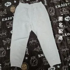 アイボリー ベージュ ユニクロ キッズ ボアスウェットパンツ 120