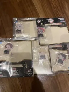 一番くじ 鬼滅の刃 E賞 アクリッツマスコット 炭治郎 善逸 伊之助 猗窩座