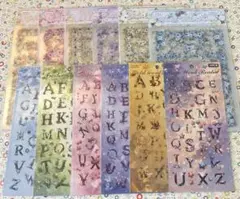 №182 コラージュ素材 フレークシール ステッカー